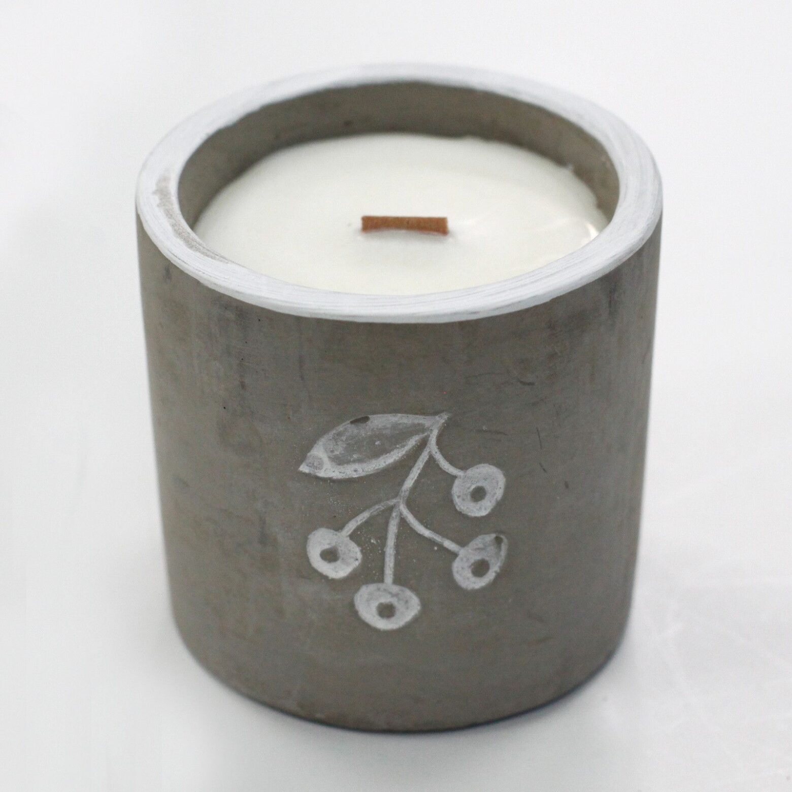 Med Concrete Soy Candle - Berrys - Juniper & Sweet Gin - Зображення 4