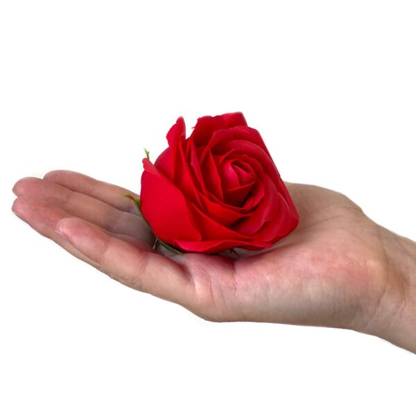Square Soap Roses Soap Flower Gift Bouquet - 9 Red Roses - Square - Emerald Spa