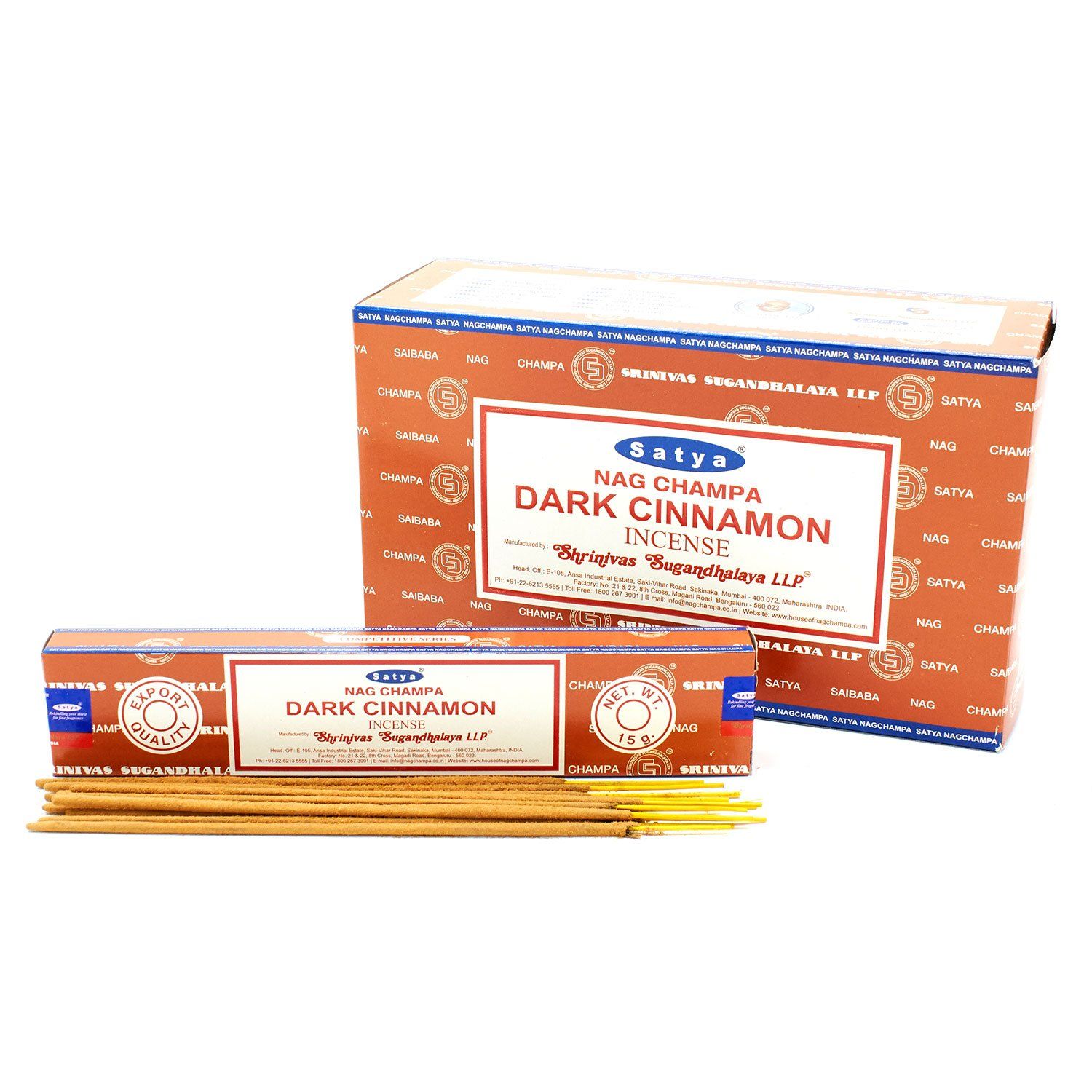 Satya Incense Sticks 15g - Dark Cinammon - Imagen 2