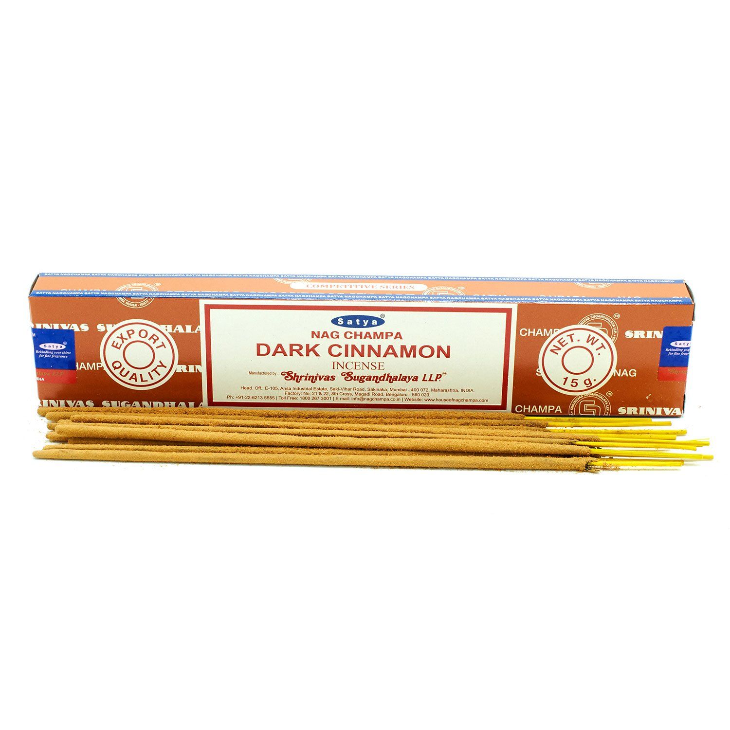 Satya Incense Sticks 15g - Dark Cinammon - Imagen 3